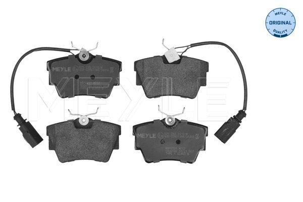 Brake Pad Set, disc brake (Rear axle)  Art. 0252322416W