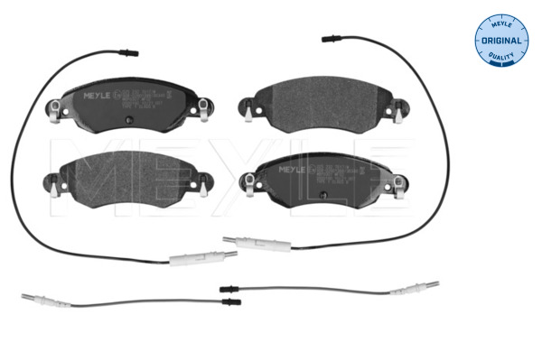 Brake Pad Set, disc brake (Front axle)  Art. 0252327617W