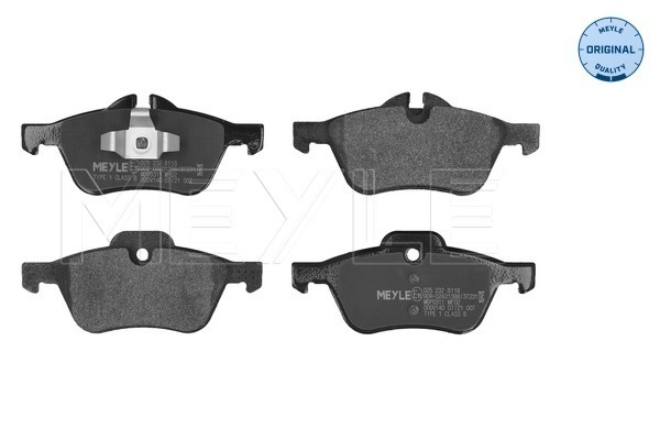 Brake Pad Set, disc brake (Front axle)  Art. 0252328118