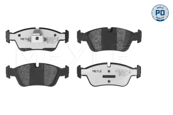 Brake Pad Set, disc brake (Front axle)  Art. 0252328717PD