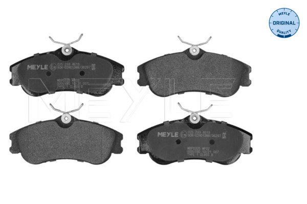 Brake Pad Set, disc brake (Front axle)  Art. 0252334619