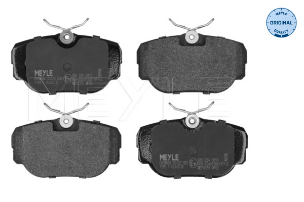 Brake Pad Set, disc brake (Rear axle)  Art. 0252345816