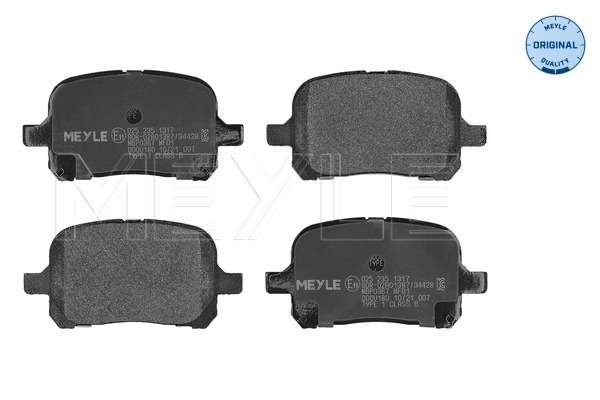 Brake Pad Set, disc brake (Front axle)  Art. 0252351317