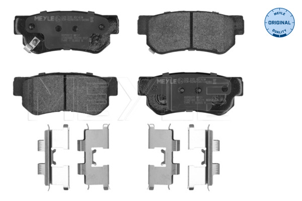 Brake Pad Set, disc brake (Rear axle)  Art. 0252354314W