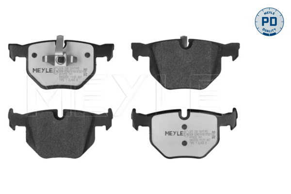 Brake Pad Set, disc brake (Rear axle)  Art. 0252355017PD