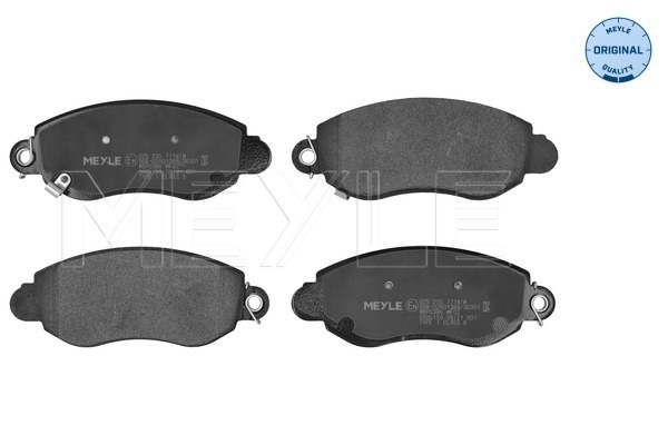 Brake Pad Set, disc brake (Front axle)  Art. 0252357718W