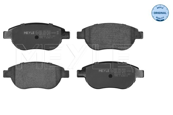 Brake Pad Set, disc brake (Front axle)  Art. 0252360019