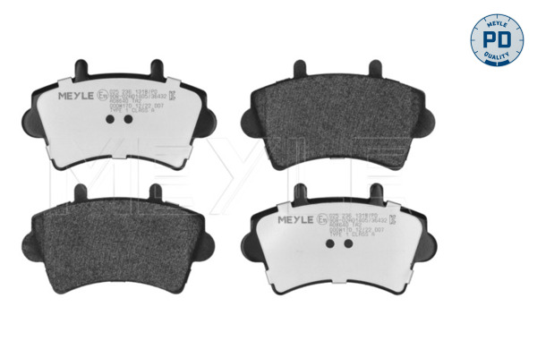 Brake Pad Set, disc brake (Front axle)  Art. 0252361318PD