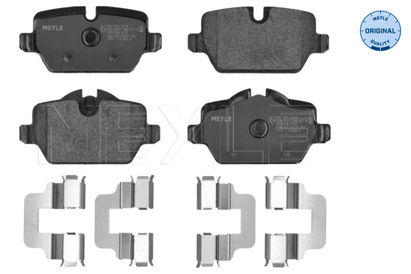 Brake Pad Set, disc brake (Rear axle)  Art. 0252362316