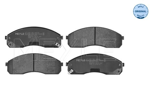 Brake Pad Set, disc brake (Front axle)  Art. 0252364916W