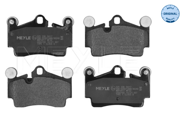 Brake Pad Set, disc brake (Rear axle)  Art. 0252369417