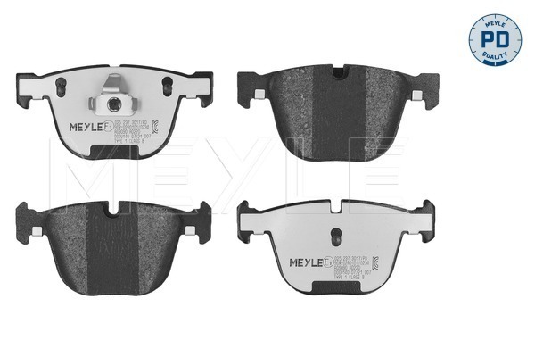 Brake Pad Set, disc brake (Rear axle)  Art. 0252373017PD