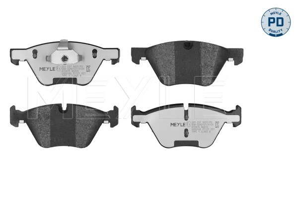 Brake Pad Set, disc brake (Front axle)  Art. 0252379420PD