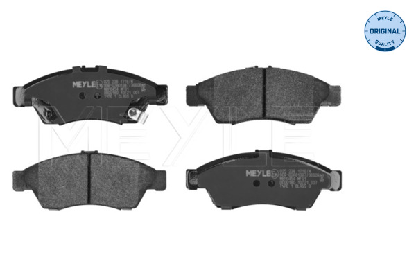 Brake Pad Set, disc brake (Front axle)  Art. 0252381716W