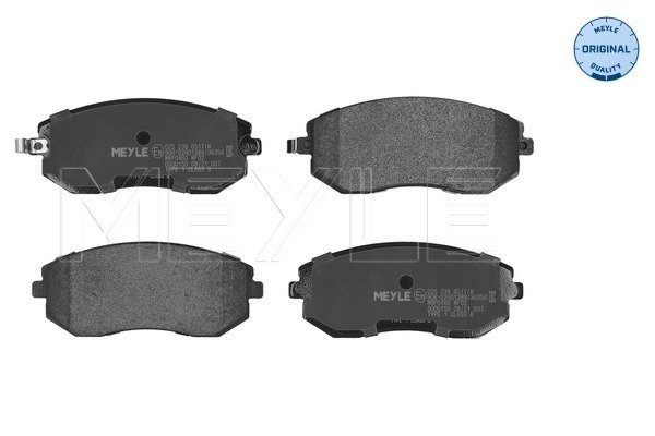 Brake Pad Set, disc brake (Front axle)  Art. 0252386517W