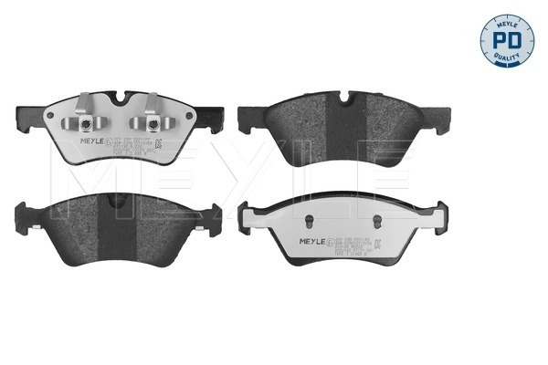 Brake Pad Set, disc brake (Front axle)  Art. 0252392221PD