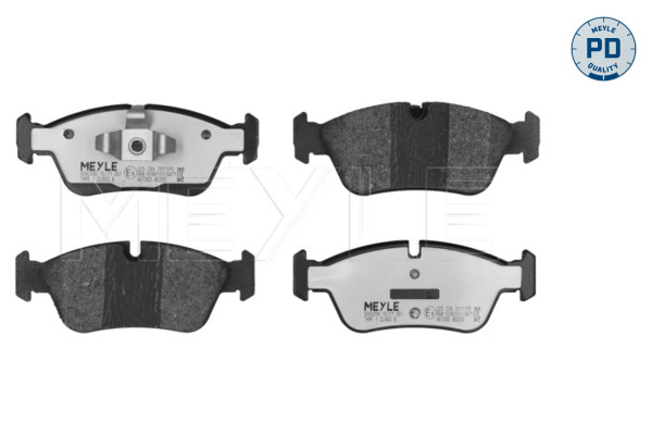 Brake Pad Set, disc brake (Front axle)  Art. 0252393517PD