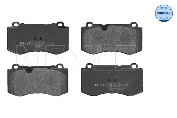 Brake Pad Set, disc brake (Front axle)  Art. 0252396018