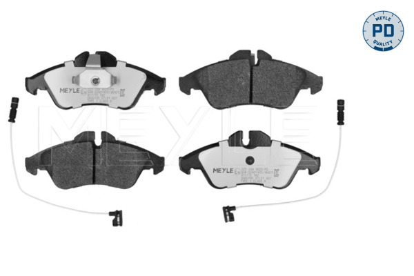 Brake Pad Set, disc brake (Front axle)  Art. 0252399020PD