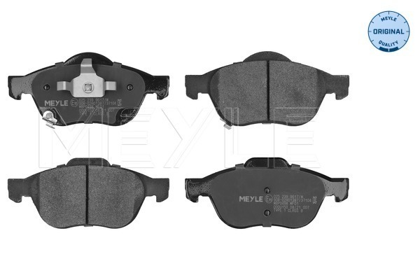 Brake Pad Set, disc brake (Front axle)  Art. 0252399617W