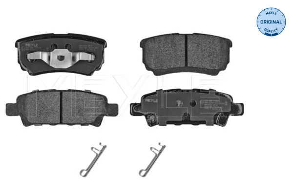 Brake Pad Set, disc brake (Rear axle)  Art. 0252401416W