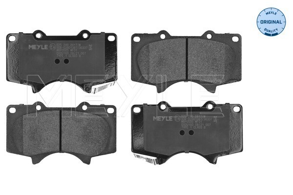 Brake Pad Set, disc brake (Front axle)  Art. 0252402417W