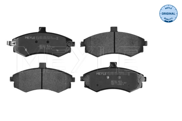 Brake Pad Set, disc brake (Front axle)  Art. 0252403117W