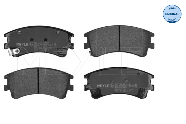 Brake Pad Set, disc brake (Front axle)  Art. 0252404618W