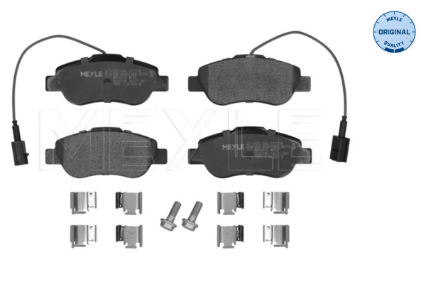 Brake Pad Set, disc brake (Front axle)  Art. 0252407217W