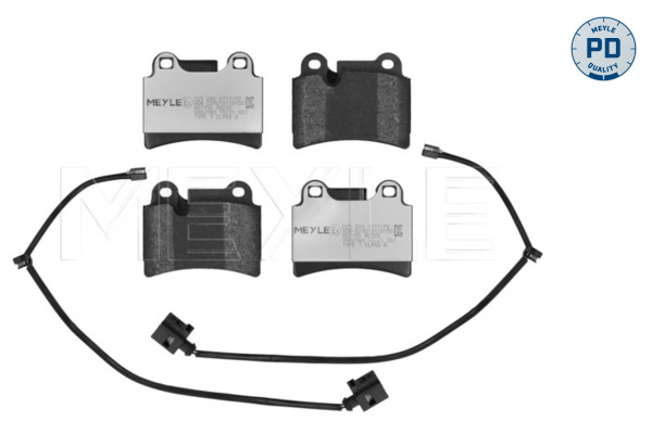 Brake Pad Set, disc brake (Rear axle)  Art. 0252409717PD