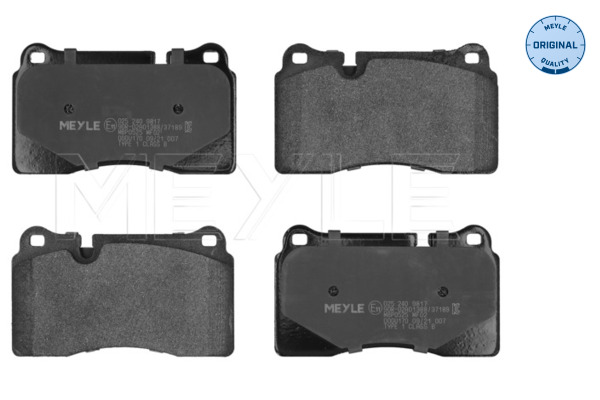 Brake Pad Set, disc brake (Front axle)  Art. 0252409817