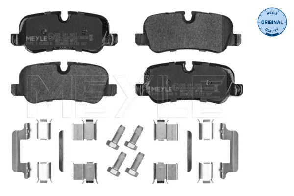 Brake Pad Set, disc brake (Rear axle)  Art. 0252419217