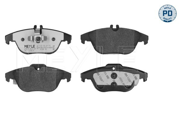 Brake Pad Set, disc brake (Rear axle)  Art. 0252425317PD