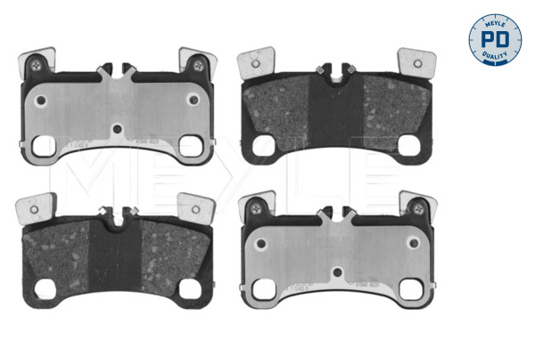 Brake Pad Set, disc brake (Front axle)  Art. 0252429616PD