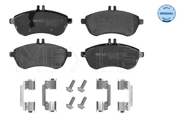 Brake Pad Set, disc brake (Front axle)  Art. 0252430620K2