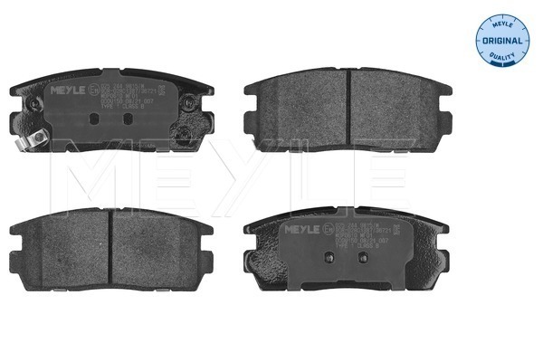 Brake Pad Set, disc brake (Rear axle)  Art. 0252449815W