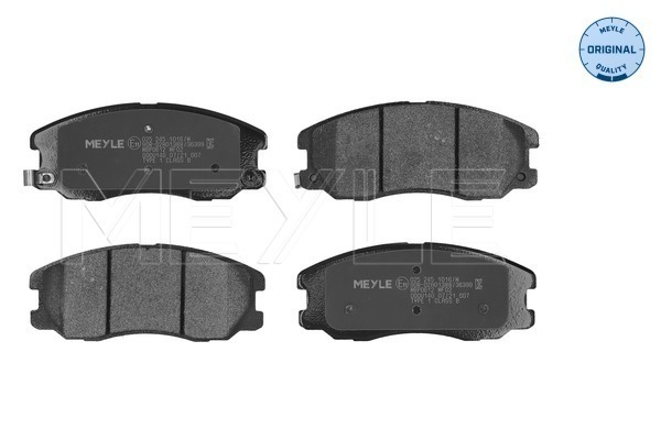 Brake Pad Set, disc brake (Front axle)  Art. 0252451016W