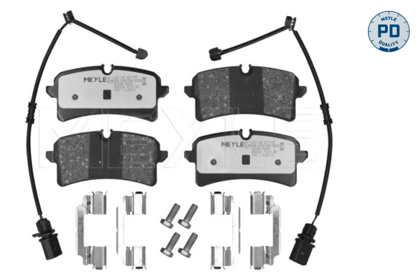 Brake Pad Set, disc brake (Front axle)  Art. 0252464317PD