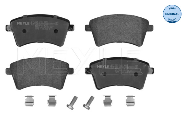 Brake Pad Set, disc brake (Front axle)  Art. 0252469317