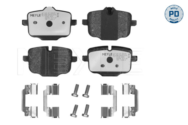 Brake Pad Set, disc brake (Rear axle)  Art. 0252470318PD