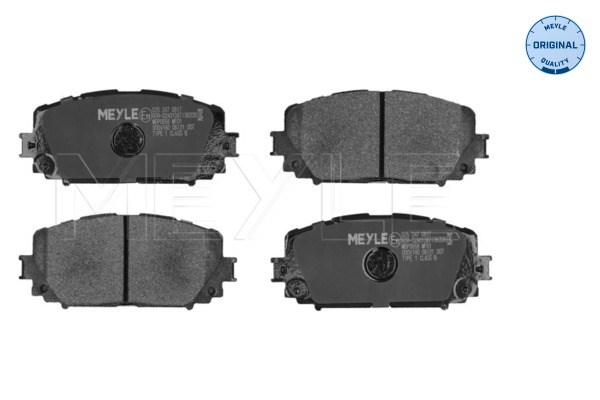 Brake Pad Set, disc brake (Front axle)  Art. 0252470817