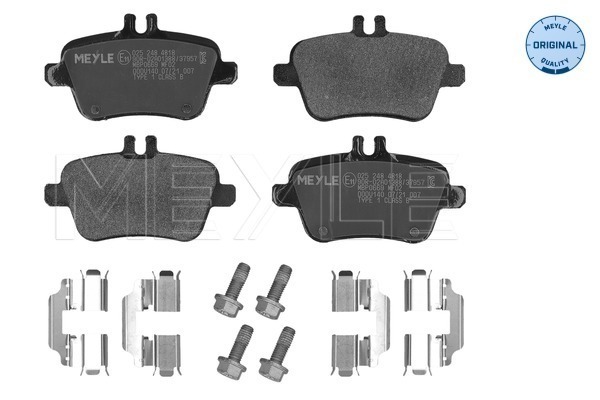 Brake Pad Set, disc brake (Rear axle)  Art. 0252484818