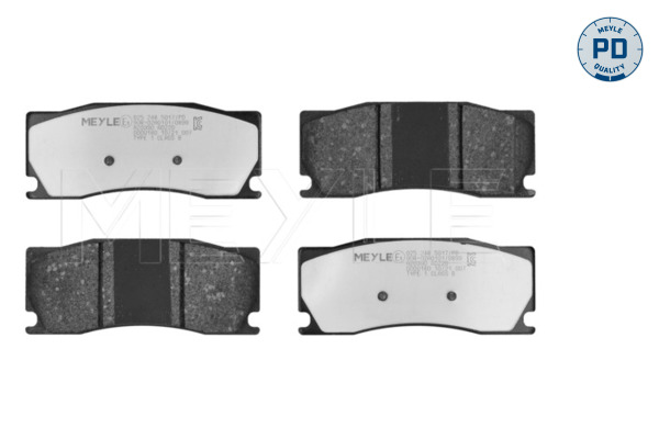 Brake Pad Set, disc brake (Front axle)  Art. 0252485017PD