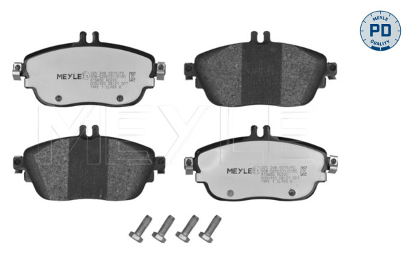 Brake Pad Set, disc brake (Front axle)  Art. 0252486919PD