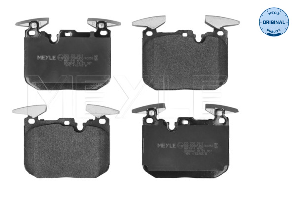 Brake Pad Set, disc brake (Front axle)  Art. 0252502817