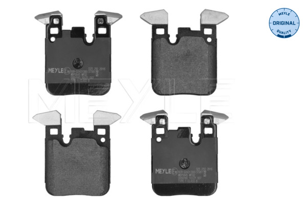 Brake Pad Set, disc brake (Rear axle)  Art. 0252502916