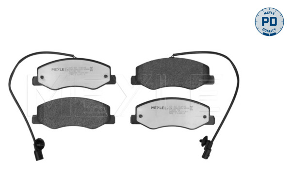 Brake Pad Set, disc brake (Front axle)  Art. 0252517218PD