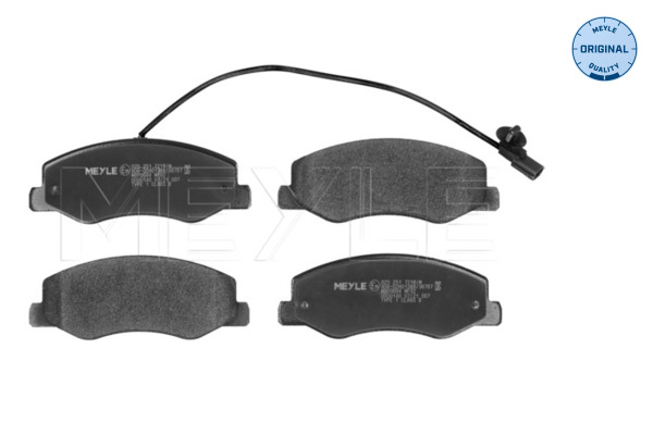 Brake Pad Set, disc brake (Rear axle)  Art. 0252517218W