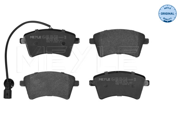 Brake Pad Set, disc brake (Front axle)  Art. 0252529118