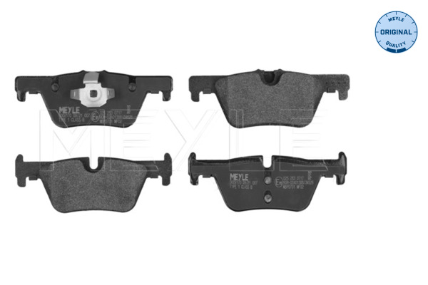 Brake Pad Set, disc brake (Rear axle)  Art. 0252530717